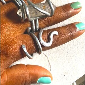 Abstract Vining Ring